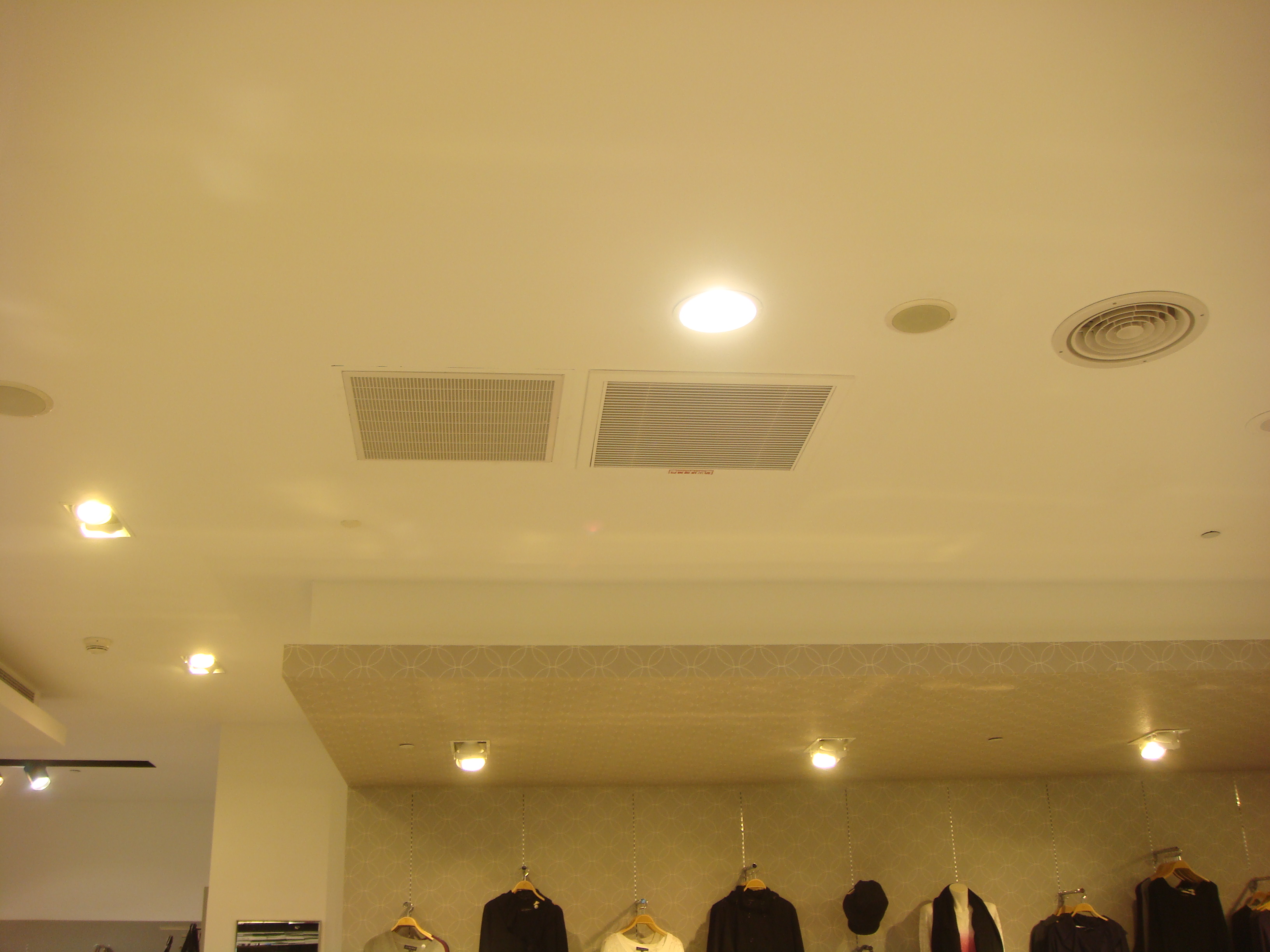 空調系統可使用防塞錠示意